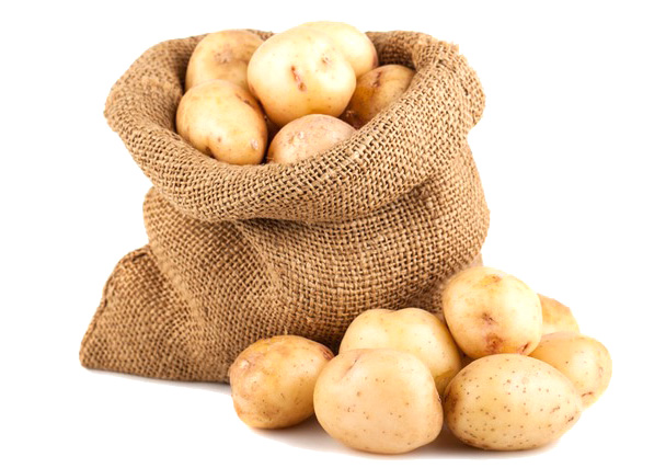 Patate di produzione propria.